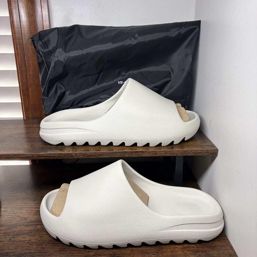 Size 12 - Men's YZY Yeezy YS-01 Cream Foam Slides Sandals
